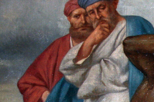 Fragment van een kruiswegstatie door Franz Knirsch Fragment van een kruiswegstatie door Franz Knirsch